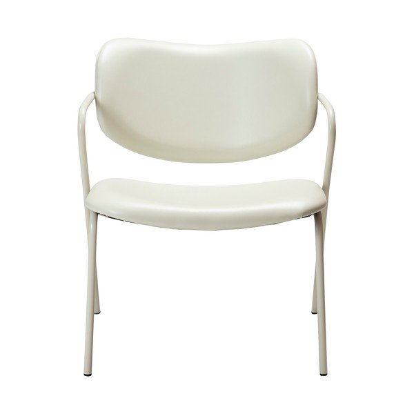 Krēmkrāsas mākslīgās ādas krēsls Zed – DAN-FORM Denmark-image-1