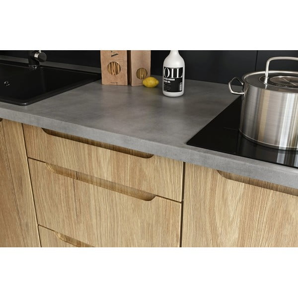 L veida virtuves iekārta ar darba virsmu (ar iekļautu montāžu) 180–300 cm Nico – STOLKAR-image-1