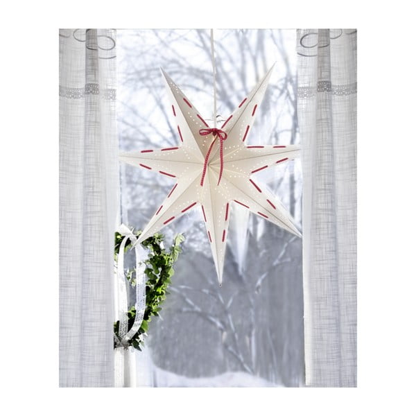 Balta Ziemassvētku gaismas dekorācija Star Trading Vira