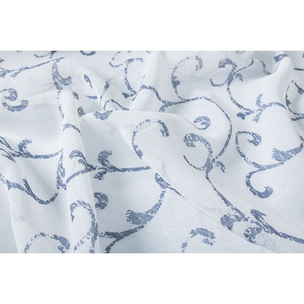 Balts/zils dienas aizkars 300x260 cm Fiesta – Mendola Fabrics-image-3