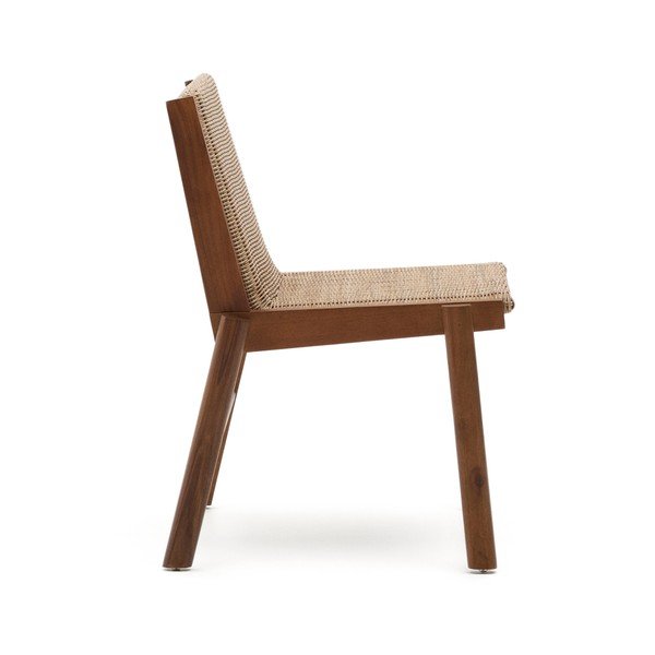 Dabīga toņa masīvkoka dārza krēsls Itani – Kave Home-image-2