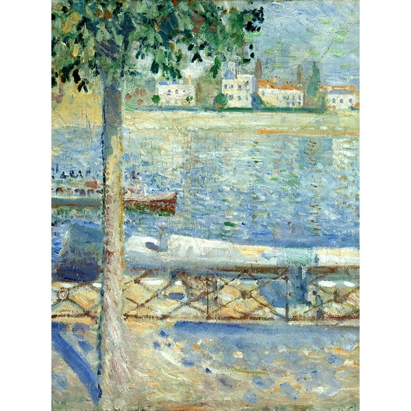 Gleznas reprodukcija Edvard Munch – The Seine at Saint-Cloud, 45 x 60 cm