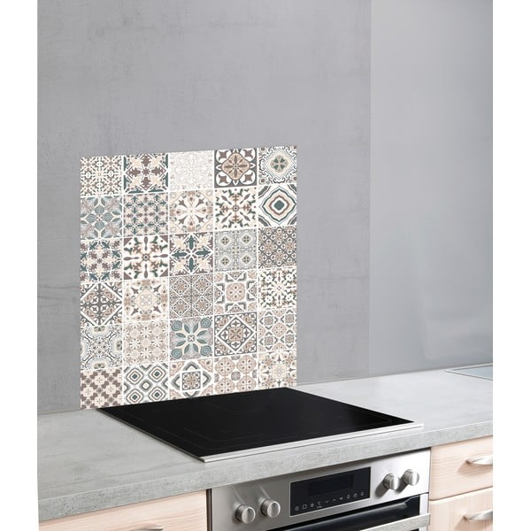 Stikla sienas aizsargplāksne plītij Wenko Splashback Tile-image-2
