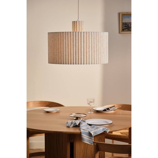 Bēša lina piekaramā lampa ø 60 cm Alina – Jotex-image-1
