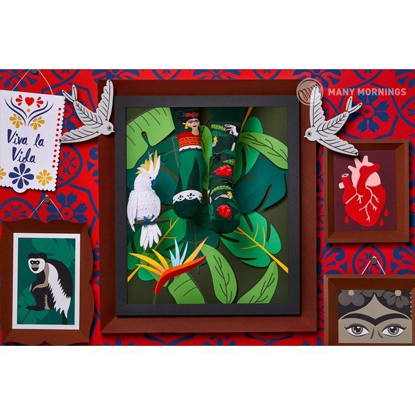 Zeķes Many Mornings Feel Frida, izmērs 39-42-image-1