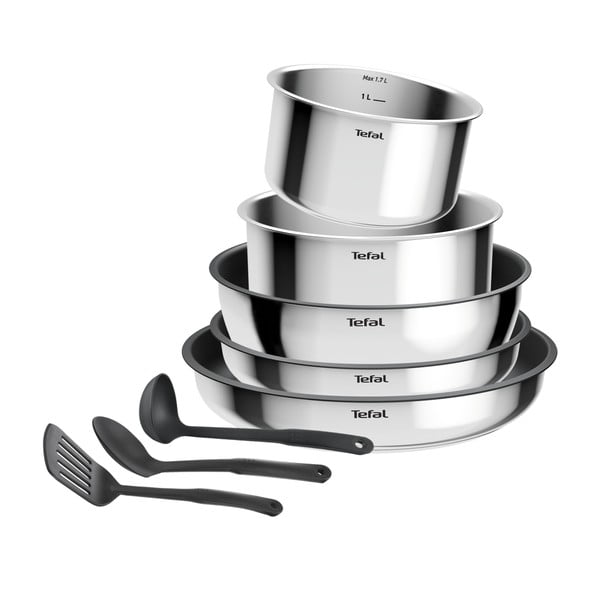 Alumīnija trauku komplekts (9 gab.) INGENIO Cook Eat L881S904 – Tefal-image-1