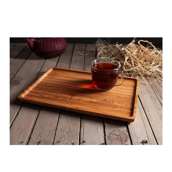 Bambusa servēšanas paplāte Bambum Veggie-image-3