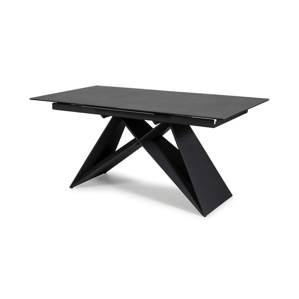 Melns izvelkamais ēdamgalds Marckeric Hara-image-3
