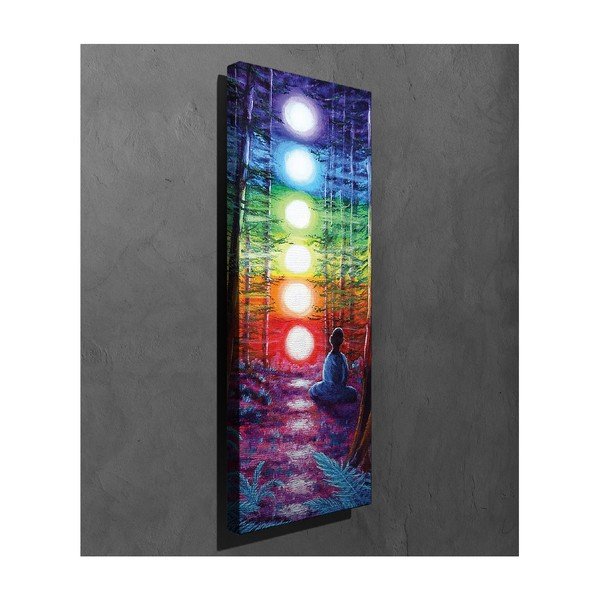 Sienas glezna uz audekla Lights, 30 x 80 cm-image-2