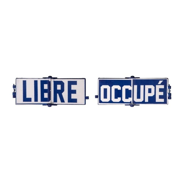 Antic Line Libre Occupé metāla zīme