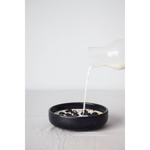 Melns keramikas brokastu trauks ÅOOMI Luna, ø 16 cm-image-3
