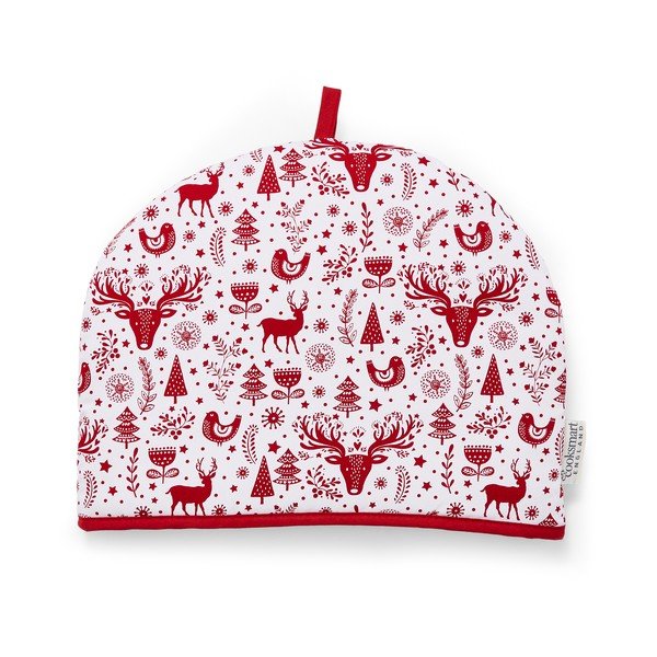 Kokvilnas Ziemassvētku pārvalks tējkannai Cooksmart ® A Nordic Christmas-image-1