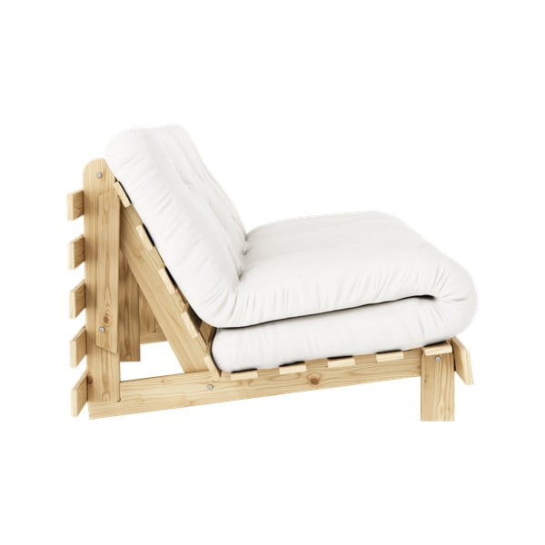 Izvelkamais dīvāns dabīgā tonī 160 cm Roots – Karup Design-image-4