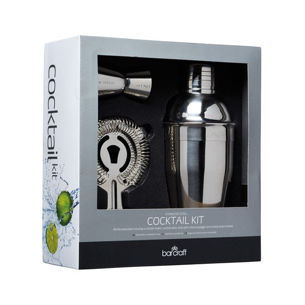 3 daļu kokteiļu komplekts Kitchen Craft Bar Craft-image-1