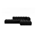 Antracīta pelēks stūra dīvāns (ar labo stūri) Lupine – Micadoni Home