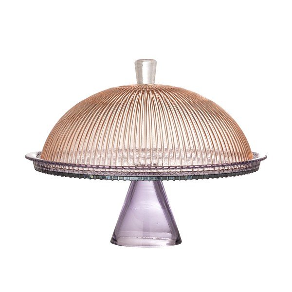 Stikla paplāte ar vāku Tayo – Bloomingville