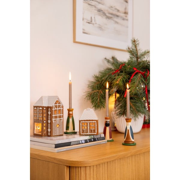 Koka svečturi ar Ziemassvētku motīvu (3 gab.) Betiel – Bloomingville-image-2