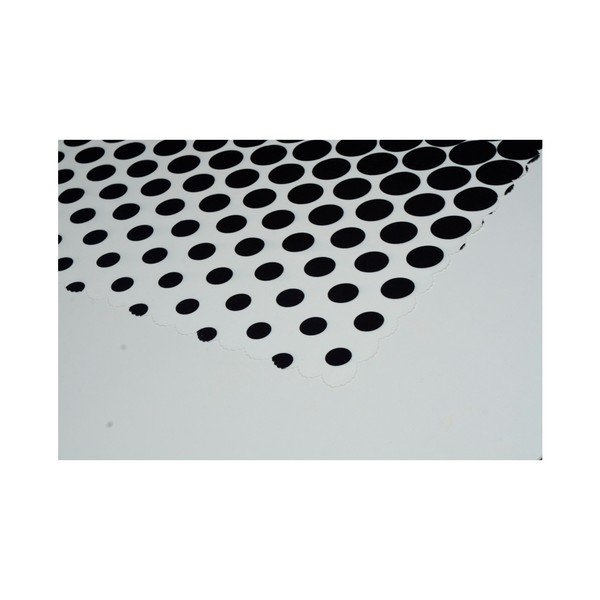 Minimalistiskie spilvenu pārvalki Black Dots mikrošķiedras galda klājējs, 45 x 145 cm-image-1