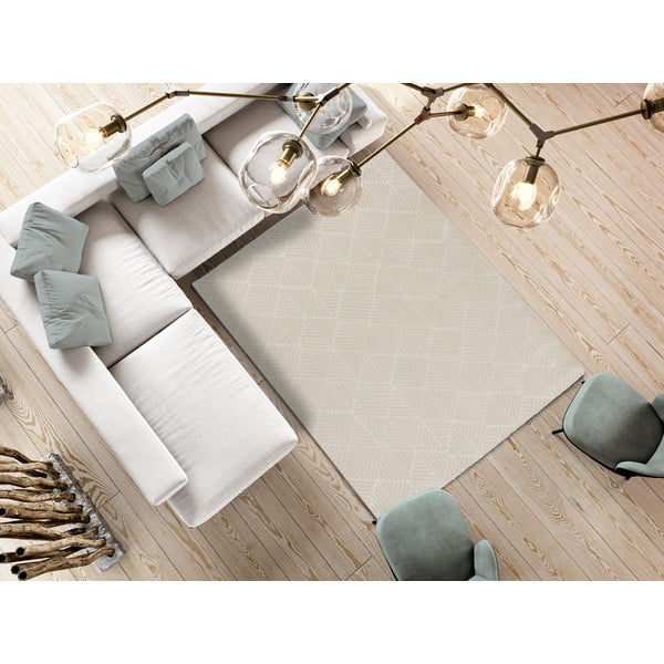 Bēšs paklājs 140x200 cm Sensation – Universal-image-1