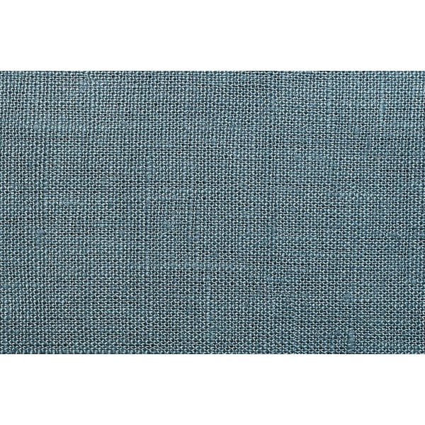 Dūmakaini zils lina aizkars 140x200 cm Blue Fog – Linen Tales-image-1