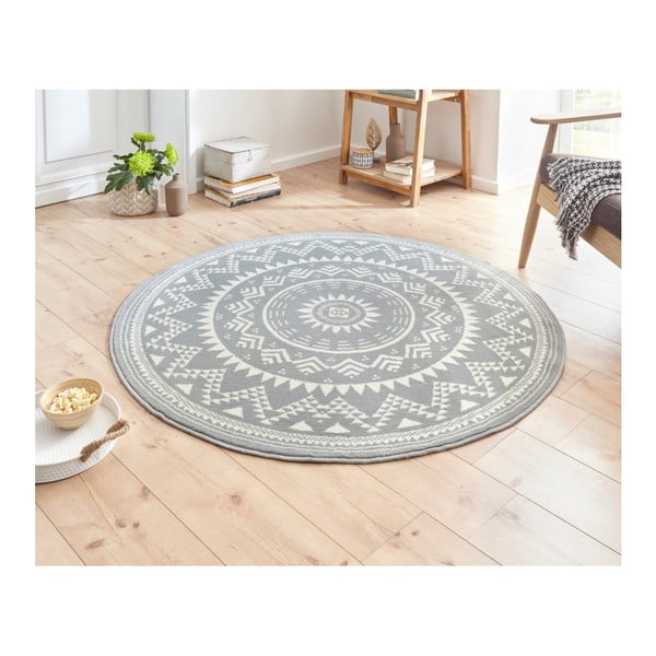 Pelēks paklājs Hanse Home Celebration Valencia, ⌀ 140 cm-image-1