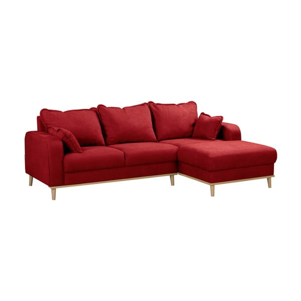 Sarkans stūra dīvāns (labais stūris) Beata – Ropez-image-3