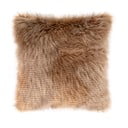 Brūns mākslīgās kažokādas spilvena pārvalks Tiseco Home Studio, 45 x 45 cm