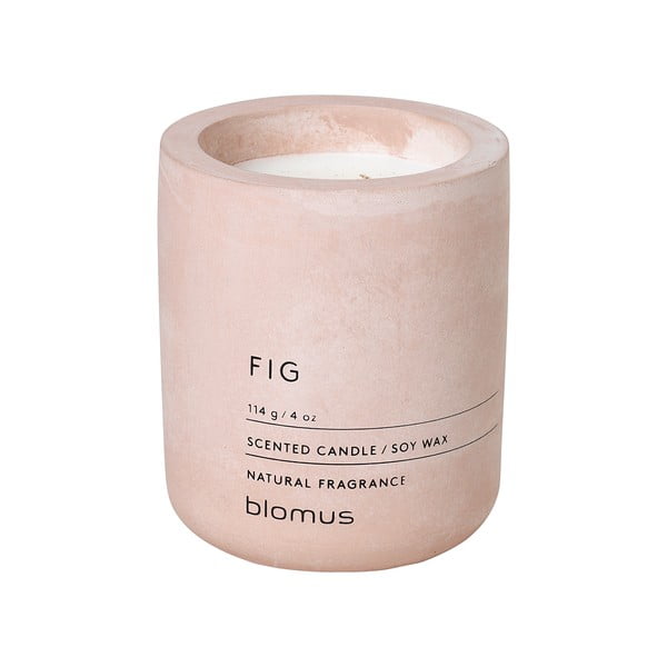 Aromātiskā sojas vaska svece degšanas laiks 24 h Fraga: Fig – Blomus