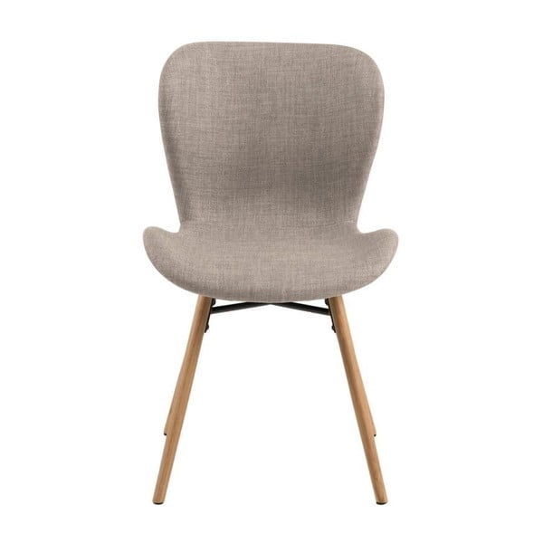 Bēši/dabīga toņa pusdienu krēsli (2 gab.) Batilda – Actona-image-3