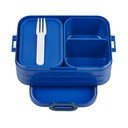 Pusdienu kārbas ar dakšu (3 gab.) Vivid blue – Mepal