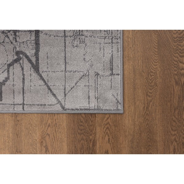 Pelēks paklājs 133x190 cm Soft – FD-image-3