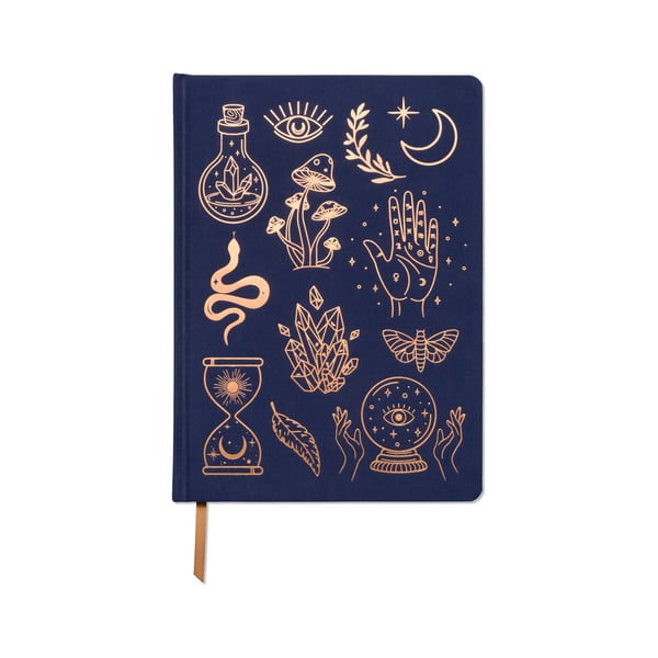 A4 izmēra dienasgrāmata 200 lappuses Mystic Icons – DesignWorks Ink