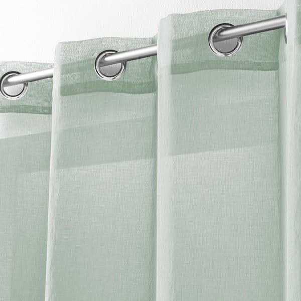 Gaiši zaļš dienas aizkars 140x280 cm Telma – douceur d'intérieur-image-1