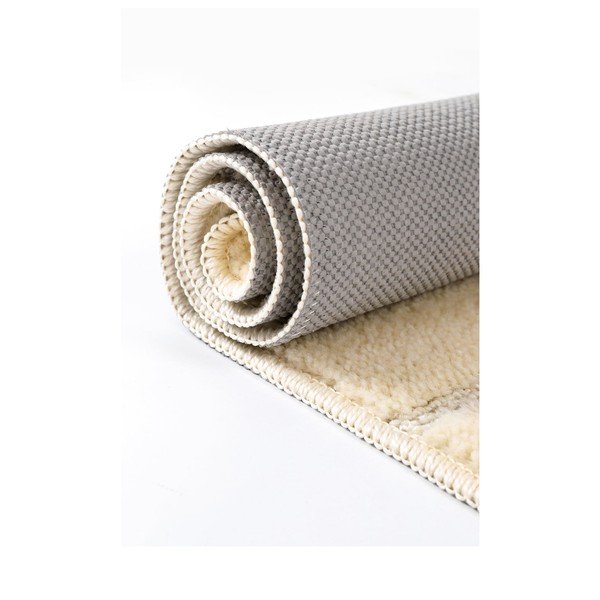 Krēmkrāsas vannas istabas paklājiņi (2 gab.) 50x80 cm Yeni Cizgli – Foutastic-image-4