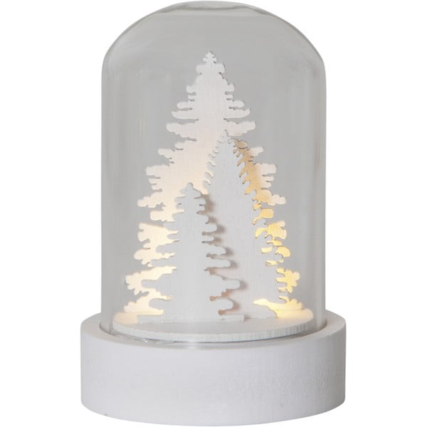 Balti gaismas dekori (3 gab.) ar Ziemassvētku motīvu ø 5,5 cm Kupol – Star Trading-image-3