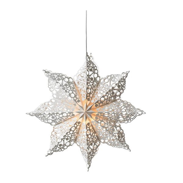 Balts gaismas dekors ar Ziemassvētku motīvu ø 70 cm Hall – Markslöjd