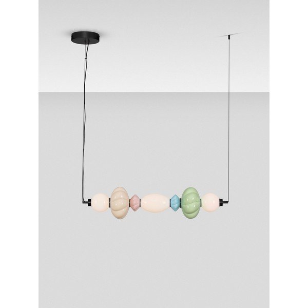 Keramikas LED piekaramā lampa ar regulējamu spilgtumu ar keramikas abažūru/ar stikla abažūru Oneta – Nova Luce-image-4