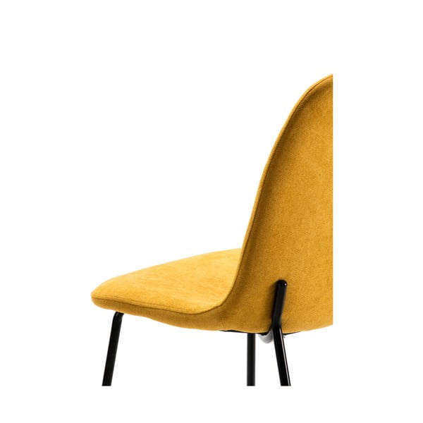 Dzelteni pusdienu krēsli (4 gab.) Renne – Marckeric-image-3