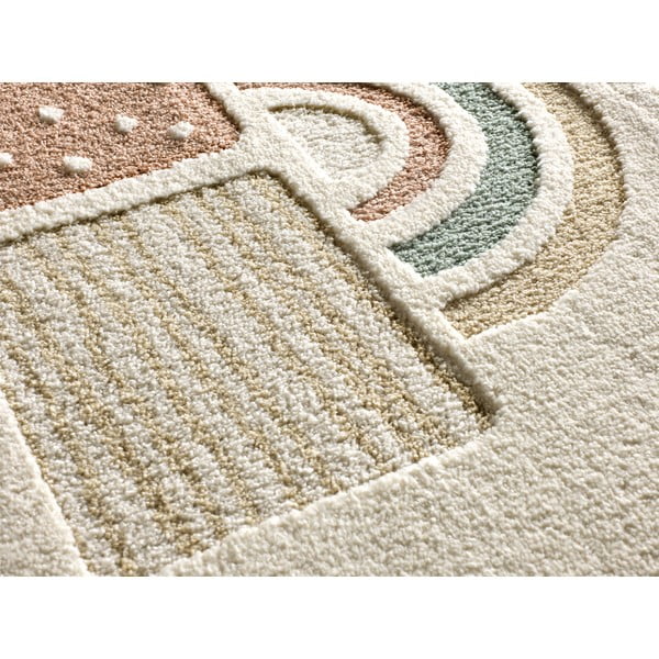 Bēšs bērnu rotaļu paklājs 120x170 cm Clown – Universal-image-2