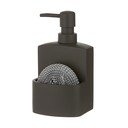 Tumši pelēks polirezīna ziepju dozators 250 ml Essentials – Ladelle