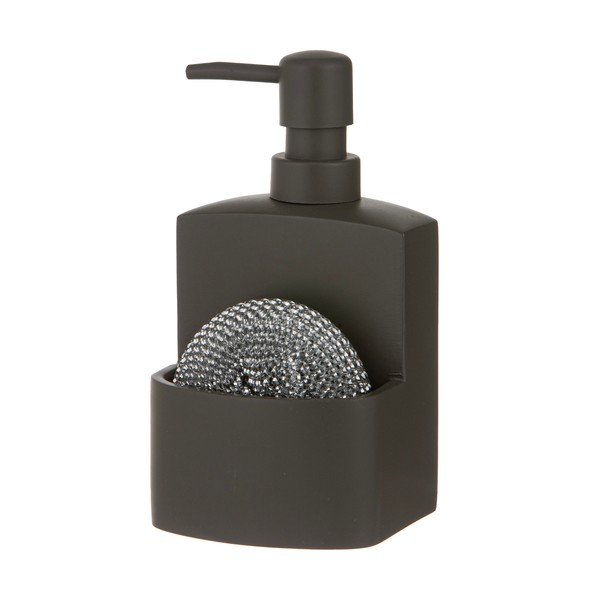 Tumši pelēks polirezīna ziepju dozators 250 ml Essentials – Ladelle