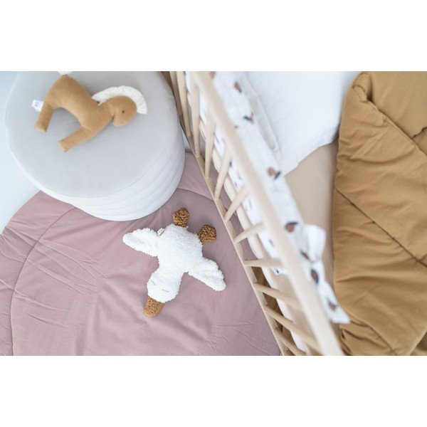 Gaiši rozā bērnu rotaļu paklājs – Malomi Kids-image-2