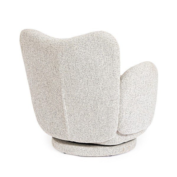 Gaiši pelēks grozāms atpūtas krēsls Harper – Bizzotto-image-4