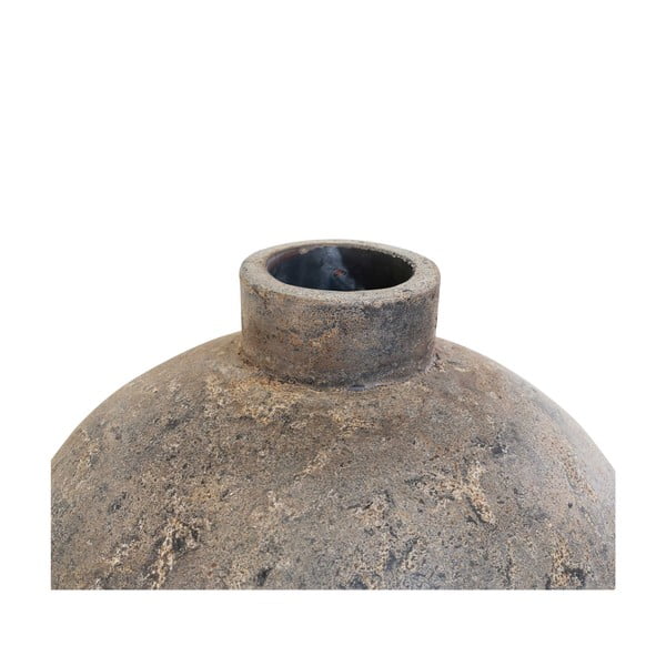 Brūna terakotas augsta vāze Corvo – House Nordic-image-4