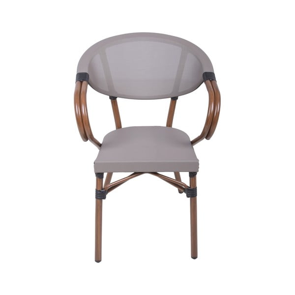 Bēšs metāla dārza krēsls Toskana – Garden Pleasure