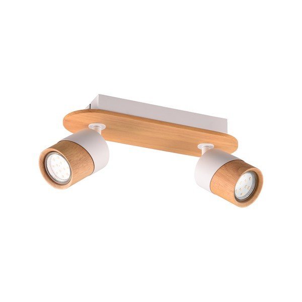 Balta/brūna griestu lampa ø 6 cm Aruni – Trio-image-2