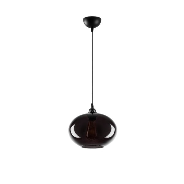 Piekaramā lampa ar stikla abažūru ø 27 cm Smoked – Opviq lights