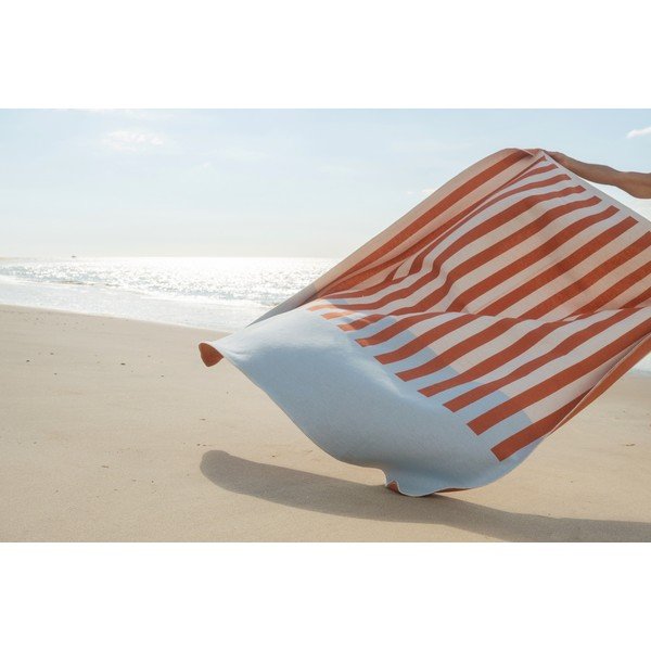 Oranžs pleds 160x200 cm Onu – noo.ma-image-4