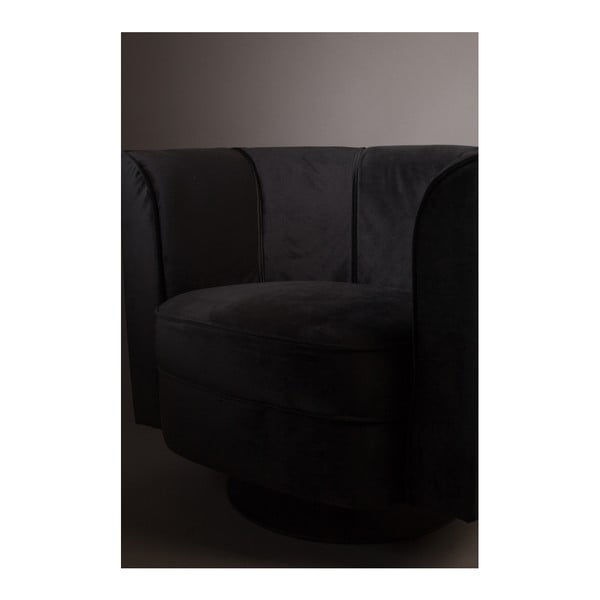 Melns krēsls Dutchbone Flower-image-4