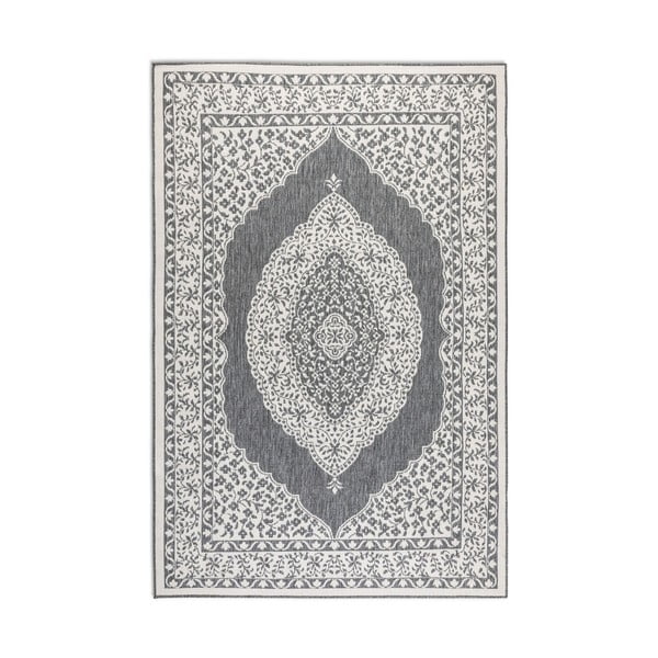 Pelēks/krēmkrāsas āra paklājs 120x170 cm Gemini – Elle Decoration-image-2